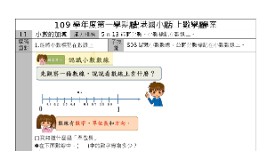 康軒版五年級上學期數學「小數的加減」學案