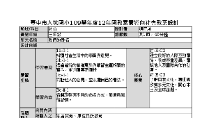 109年智慧教室教案示例(三年級社會第一單元)