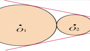 兩圓位置關係與內外公切線