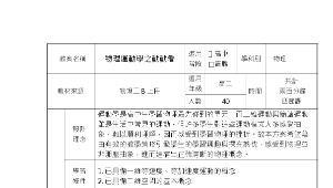 物理運動學之動動看