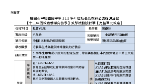 中壢國中-陳億玲教師-社會/地理科8年級《2-1日本群島的經濟發展》教學活動設計單