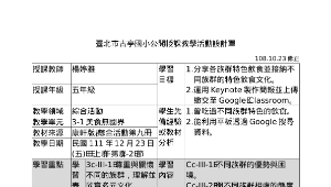 五上綜合--美食無國界教案