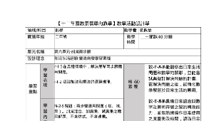 第六單元 加減兩步驟