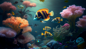 自然筆記-珊瑚媽媽談九孔池的珊瑚夢
