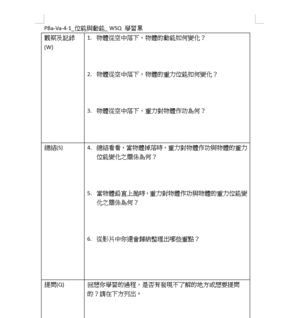 PBa-Va-4-1_位能與動能_ WSQ 學習單-資源代表圖