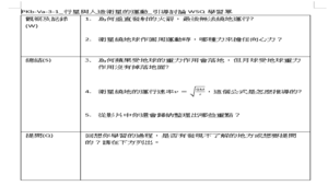 PKb-Va-3-1_行星與人造衛星的運動_引導討論WSQ學習單-資源代表圖