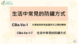 CBa-Va-1-7 生活中常見的防鏽方式