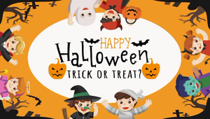 【主題影片】Happy Halloween! 萬聖節trick or treat
