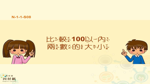 比較100以內兩數的大小