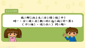 能解決生活情境中時、分複名數的加減計算問題