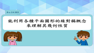 能利用各種平面圖形的線對稱概念來理解其幾何性質