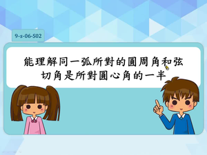 能理解同一弧所對的圓周角和弦切角是所對圓心角的一半