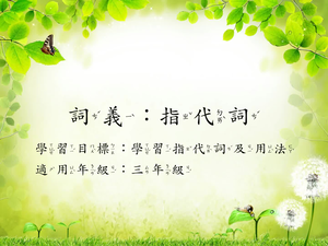 三年級指代詞-1