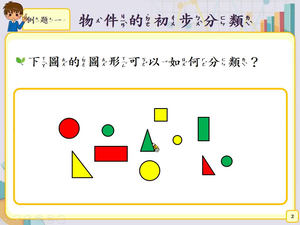 能對生活中的事件或活動做初步分類。