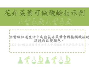 認識日常生活常見會因酸鹼變色的花卉菜葉