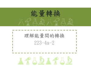 知道能量轉換的概念