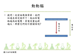 知道歐姆定律[ 電阻] 的定義