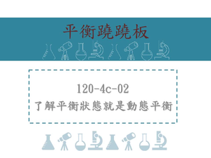 了解平衡狀態就是動態平衡