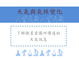 了解衛星雲圖所傳達的天氣訊息