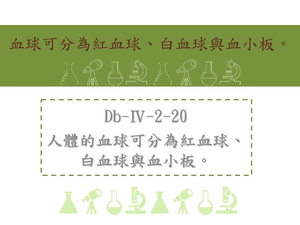 人體的血球可分為紅血球、白血球與血小板