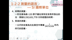 時間長度質量的定義縮圖