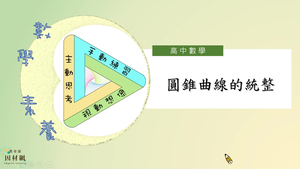 圓錐曲線的統整