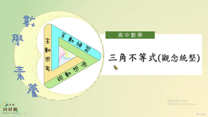 三角不等式(觀念統整)