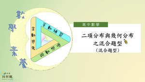 二項分布與幾何分佈混合題型(混合題型)