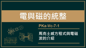 PKa-Vc-7-1_馬克士威方程式與電磁波的介紹縮圖
