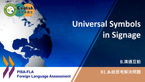 FLA-B-01-05 Universal Symbols in Signage