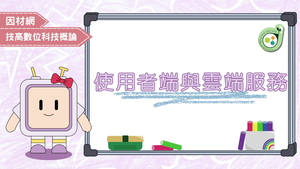 使用者端與雲端服務-資源代表圖