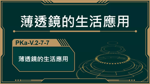 PKa-V.2-7-7_薄透鏡的生活應用-資源代表圖