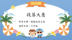 段落[六]／段意1-資源代表圖