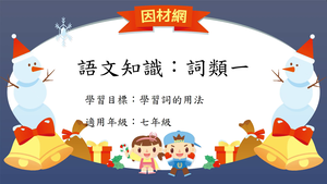 語法[七]／詞類1縮圖