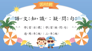 語法[二]／疑問句-資源代表圖