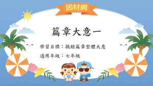 篇章[七]／篇意1-資源代表圖