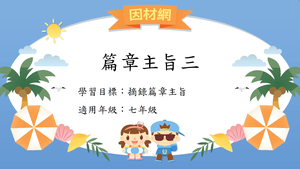 篇章[七]／篇旨3-資源代表圖