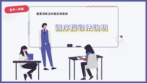 循序搜尋法說明-資源代表圖