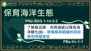 PNa-SDG.1-14-3-2_保育海洋生態-了解碳足跡利用減碳以降低海洋酸化II-玻璃瓶與鋁罐的回收再利用碳排放縮圖