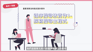 循序搜尋法實作1-撰寫搜尋主程式-資源代表圖