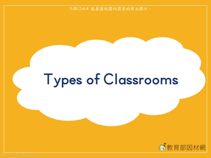 標示-Types of Classrooms縮圖