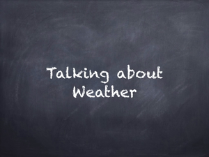 直述句-Talking About Weather Ⅱ縮圖