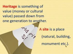 World Heritage Sites-資源代表圖