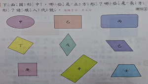 學會辨認正方形和長方形-資源代表圖