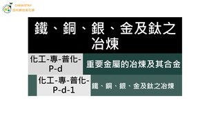 化工-專-普化-P-d-1 鐵、銅、銀、金及鈦之冶煉.mp4-資源代表圖