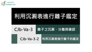 CJb-Va-3-2 利用沉澱表進行離子的鑑定.mp4縮圖