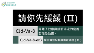 CJd-Va-8-ex3 緩衝溶液配製與滴定過程（Ⅱ）.mp4縮圖