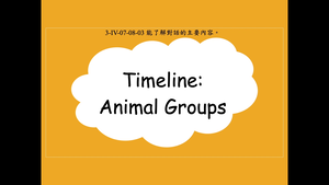 Timeline: Animal Groups縮圖