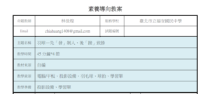 國中體育羽球先發制人後接致勝-教案縮圖