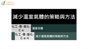 化工-專-普化-C-e-4 減少溫室氣體的策略與方法 ( 溫室效應／淨零排放／永續發展 ).mp4縮圖